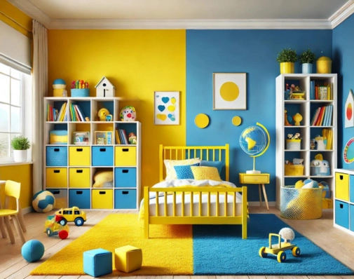 Why Bright Colours Make Kids Rooms More Fun and Engaging