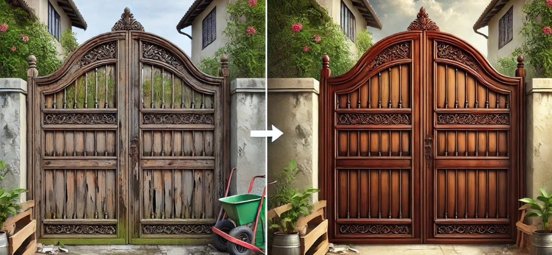 Paint a Wooden Gate for Long-Lasting Beauty and Protection