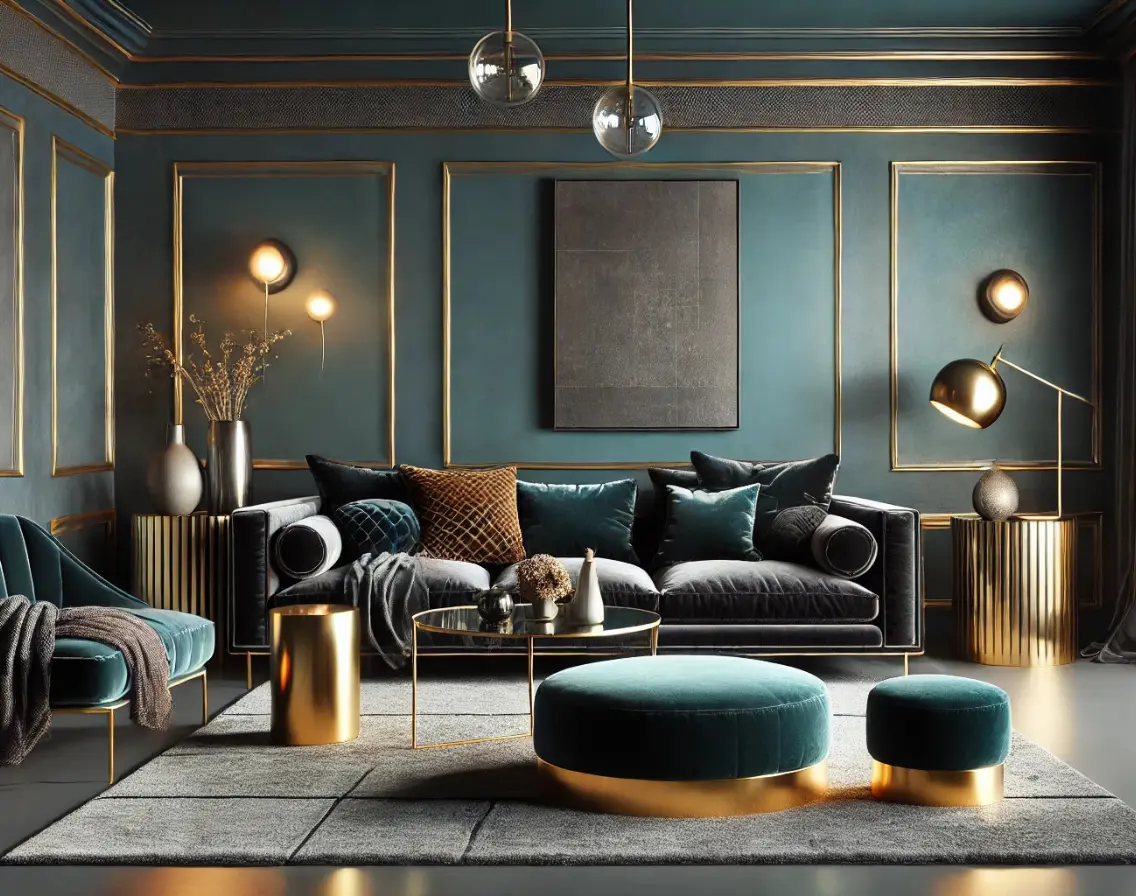 3 Teal Colour Palettes for a Relaxing and Inviting Living Room
