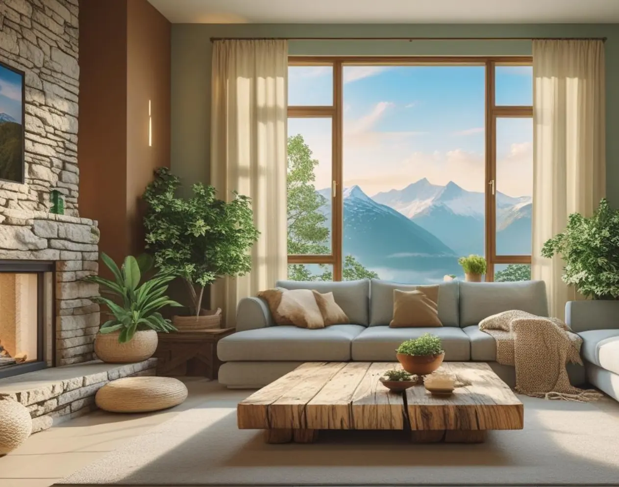 Mountain-Inspired Wall Colours: Bringing Nature’s Beauty into Your Home