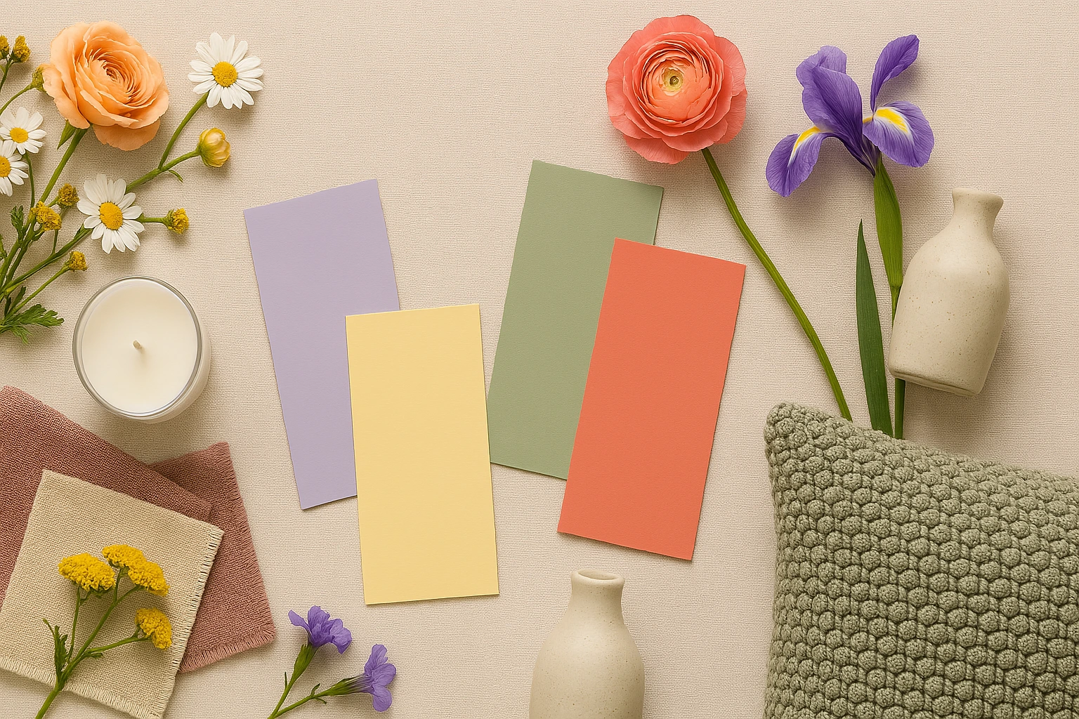 Floral Shades t o Brighten Your Living Space