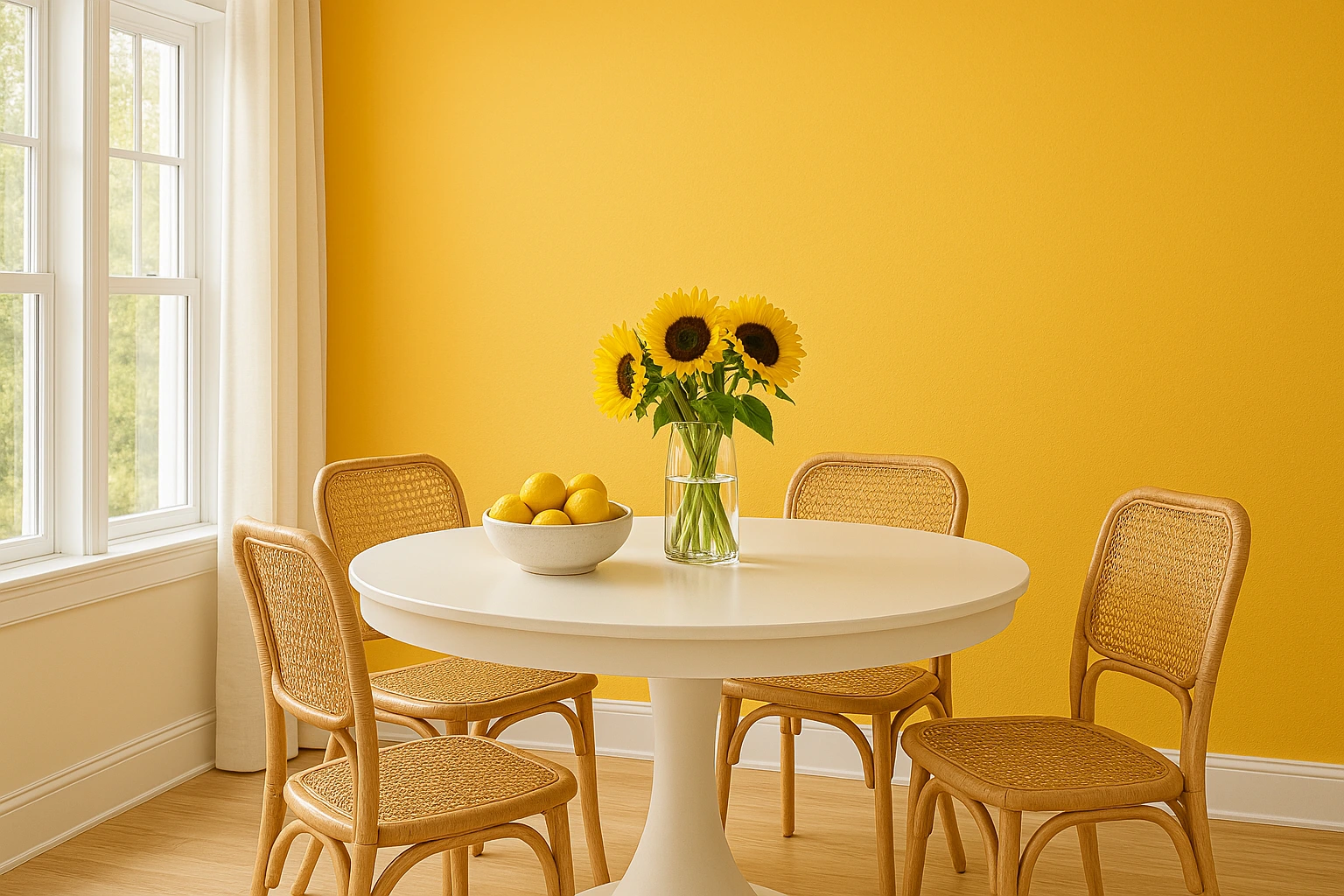 Vibrant Yellow Sunshine