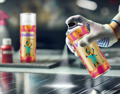 How to Get a Smooth, Even Finish on Metal Surfaces with Indicus Admyra Spray Paint