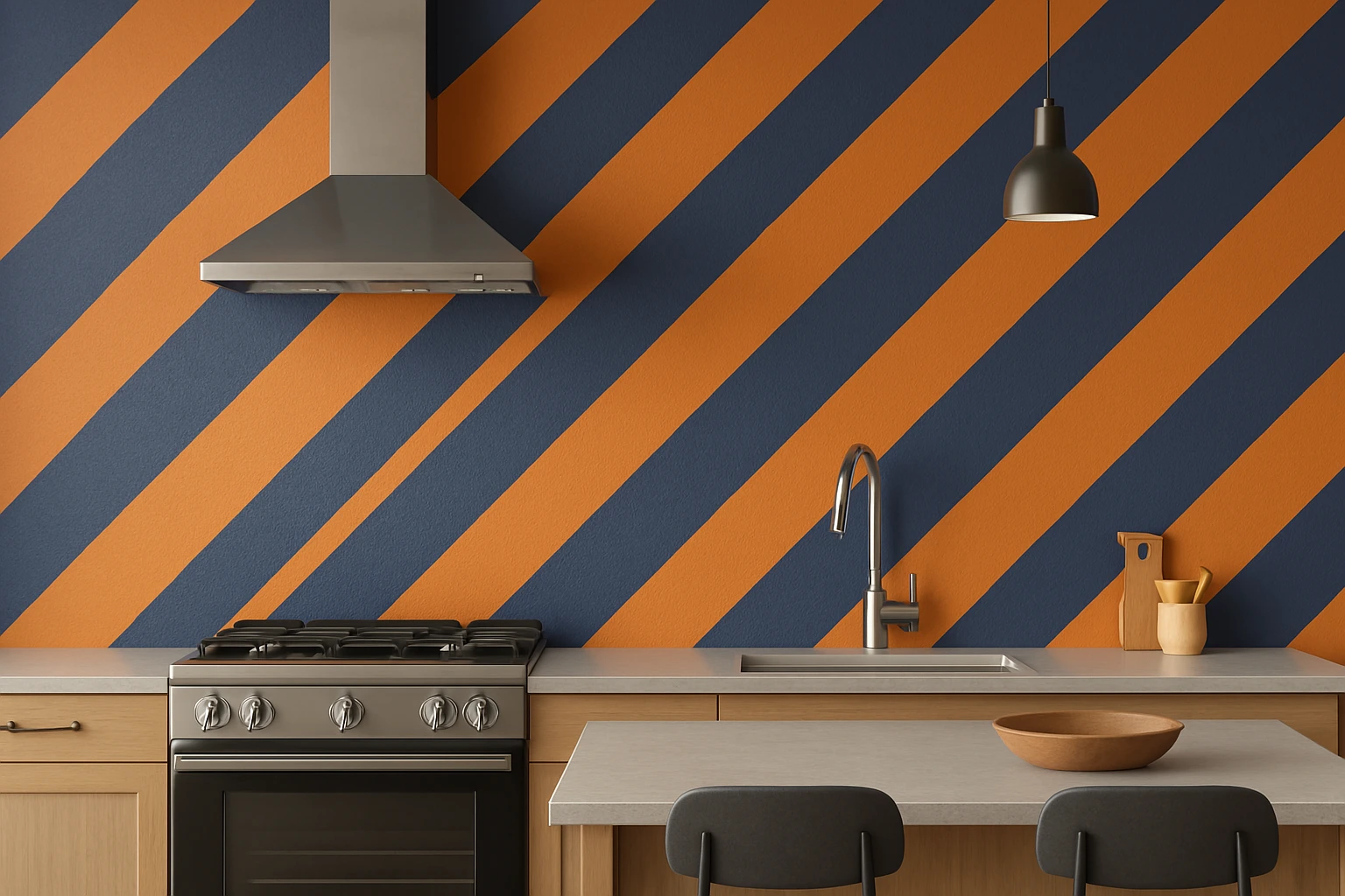 Diagonal Stripes for Energy