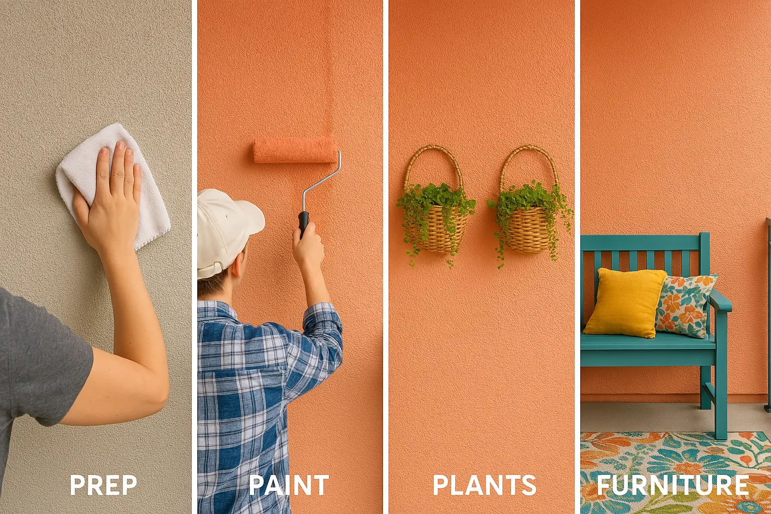 DIY Balcony Painting