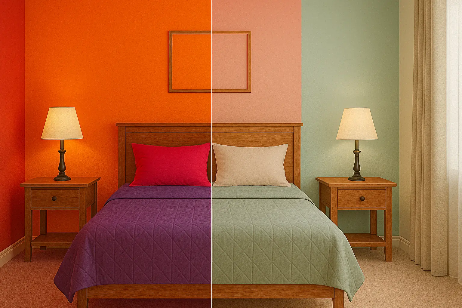 Bedroom Colour Mistakes That Make Your Bedroom Look Dull
