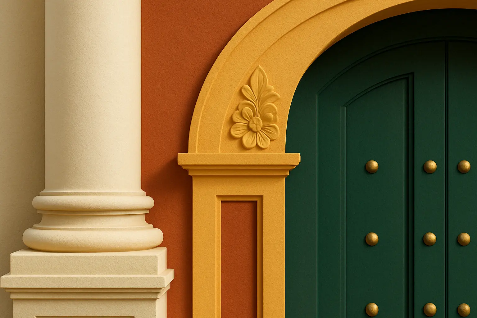 Chettinad-Inspired Exterior Colours: Transforming Your Home’s Aesthetic