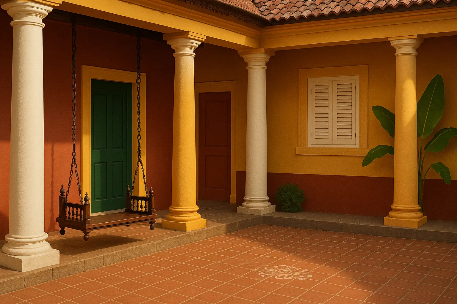 Chettinad-Inspired Exterior Colours: Transforming Your Home’s Aesthetic