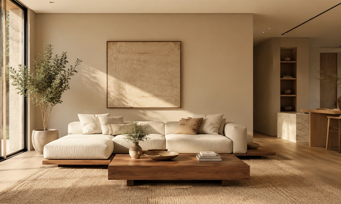 Modern Sandy Hollow (2837T) Wall Colour Ideas for Elegant Interiors and Exteriors