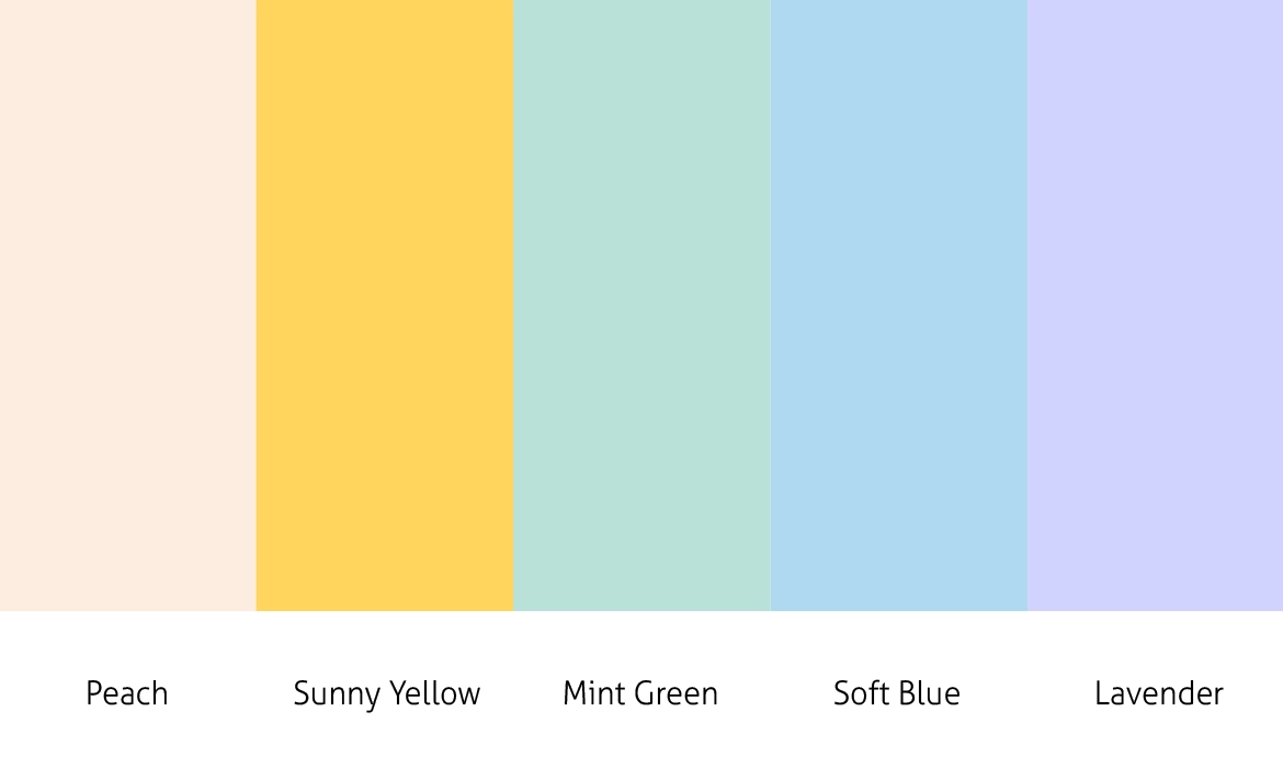 Cartoon-Themed Kids Bedroom Colours for Boys and Girls