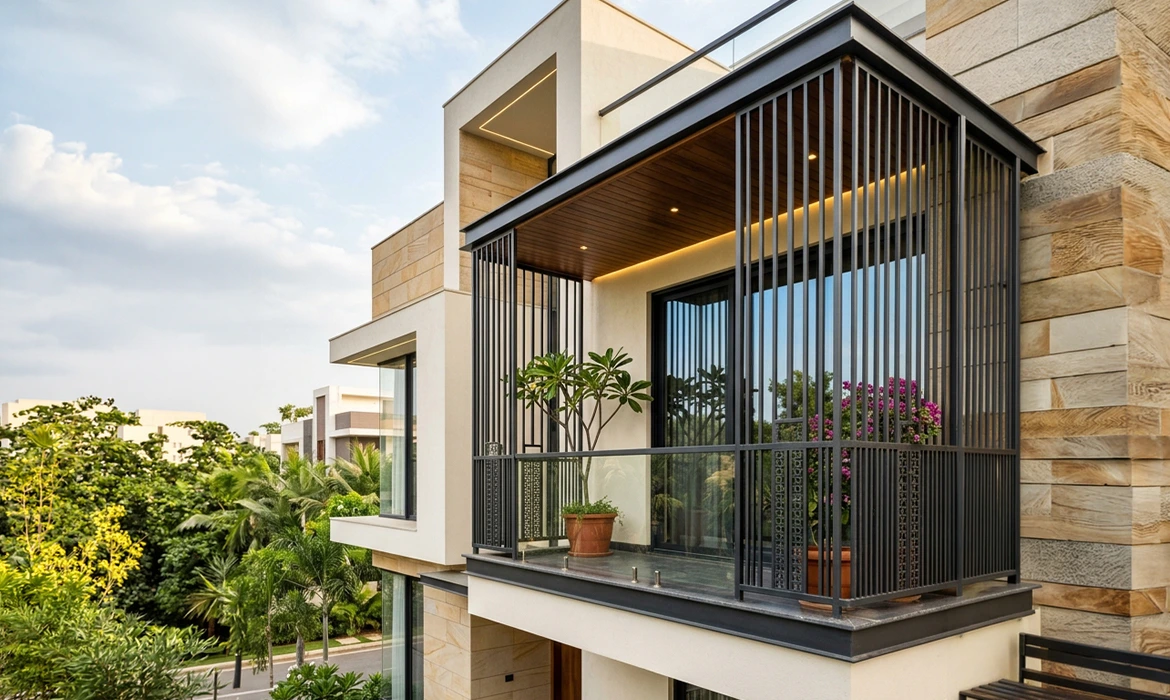 Top Balcony Grill Colours for Modern Indian Homes