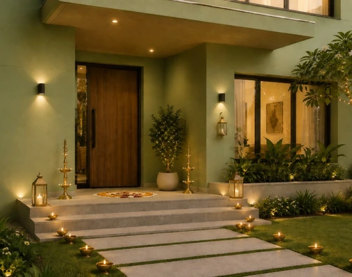 Festive Wall Colour Ideas for Traditional vs Modern Homes This Diwali